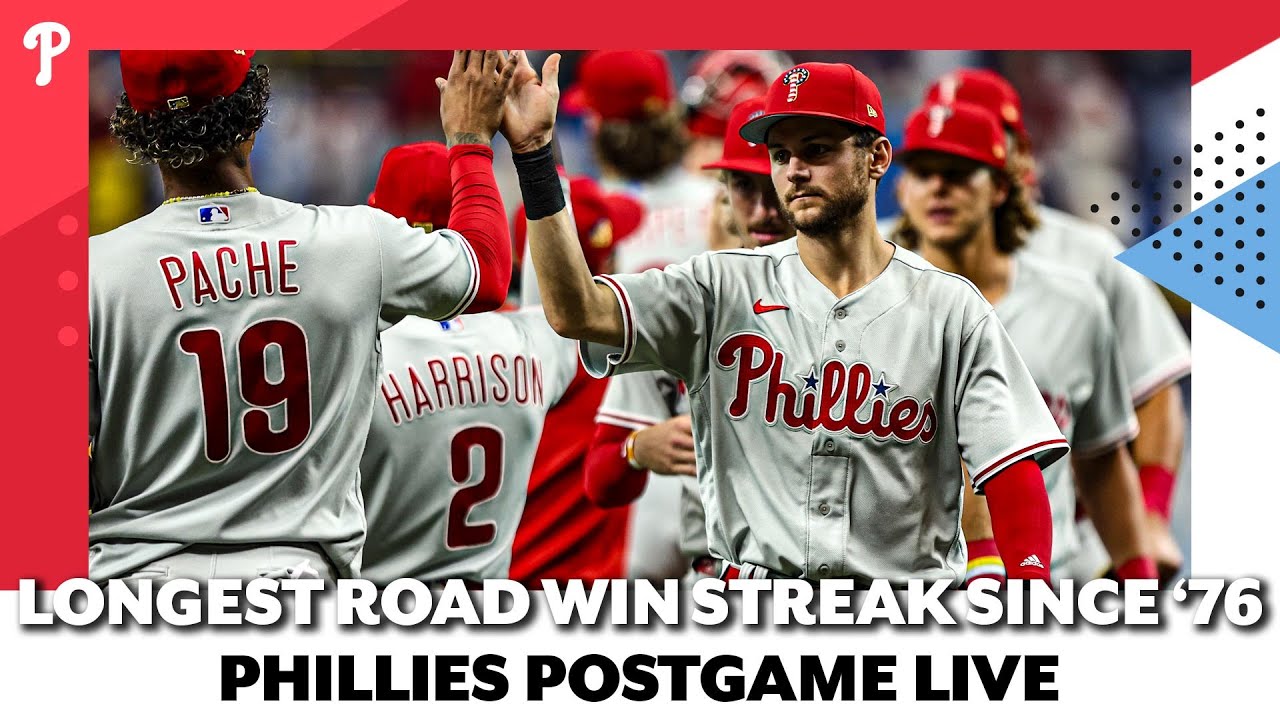 HAPPY FOURTH! Phillies beat AL best Rays 3-1 for 10th straight road win Phillies Postgame Live