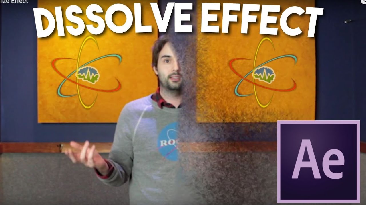 Dissolve Effect After Effects Tutorial YouTube
