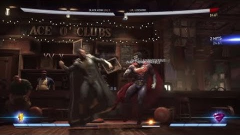 Injustice 2 : Black Adam Frame trap