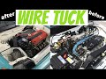 engine bay wire tuck