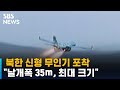 북한 신형 무인기 포착…&quot;날개폭 35ｍ, 최대 크기&quot; / SBS