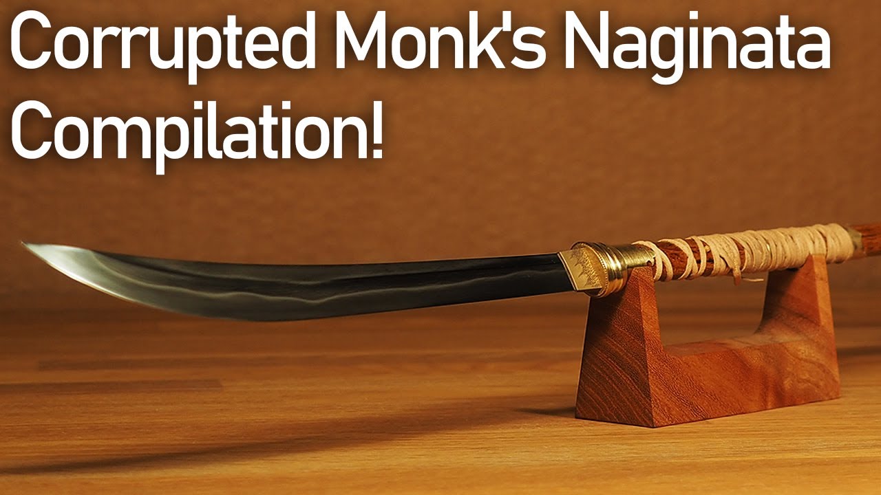 破戒僧の薙刀を真剣に作ってみた。総集編 / Making Corrupted Monk's Naginata from [SEKIRO] Compilation