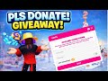 PLS DONATE LIVESTREAM EVERYONE GETS 10 RBX OR MORE