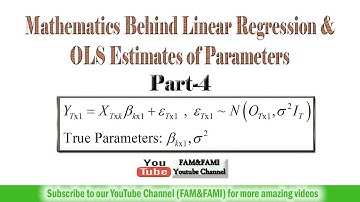 Mathematics Behind Linear Regression & OLS Estimates: Unveiling the True Parameters (Part 4/4)