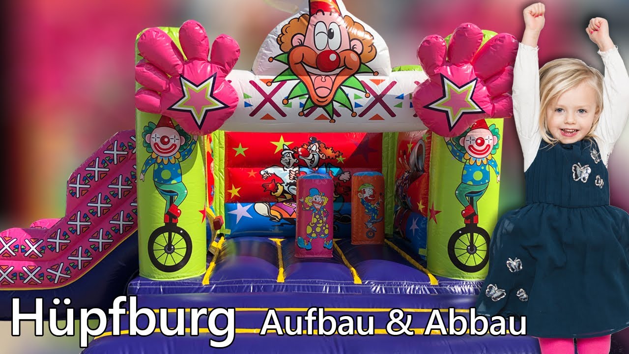 Hüpfburg Aufbau/Abbau