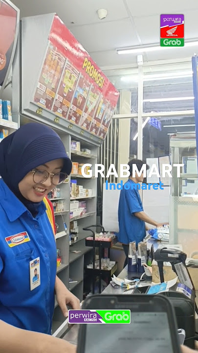 Mission Complete GRABMART INDOMARET. #grab #grabmart #indomaret #vlog #halimperdanakusuma #belanja