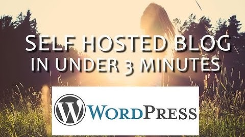 How to Setup a Self Hosted Wordpress Blog in Under 3 Minutes. Full Tutorial using Hostgator