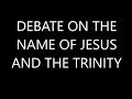 Is the Trinity in the Bible? is Jesus the real name?