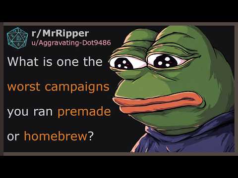 DND Players, What is one the worst campaigns you ran premade or homebrew? #dnd  #dnd