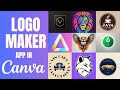 Transform your designs  with canvas logo maker app