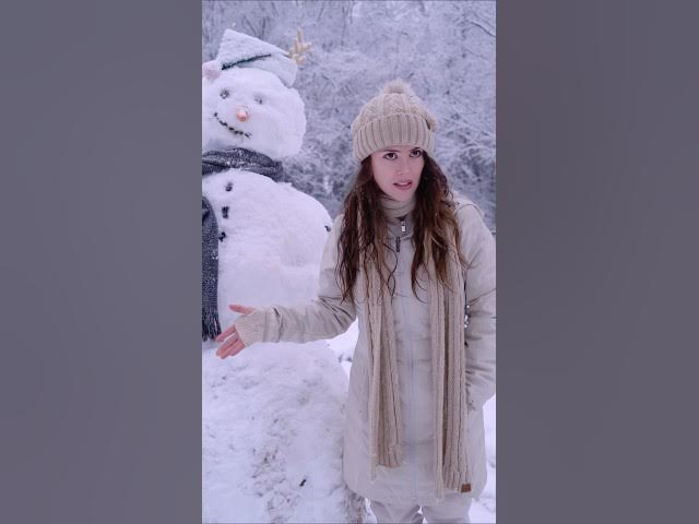 when you catch her with another man #marriage #comedy #snowman