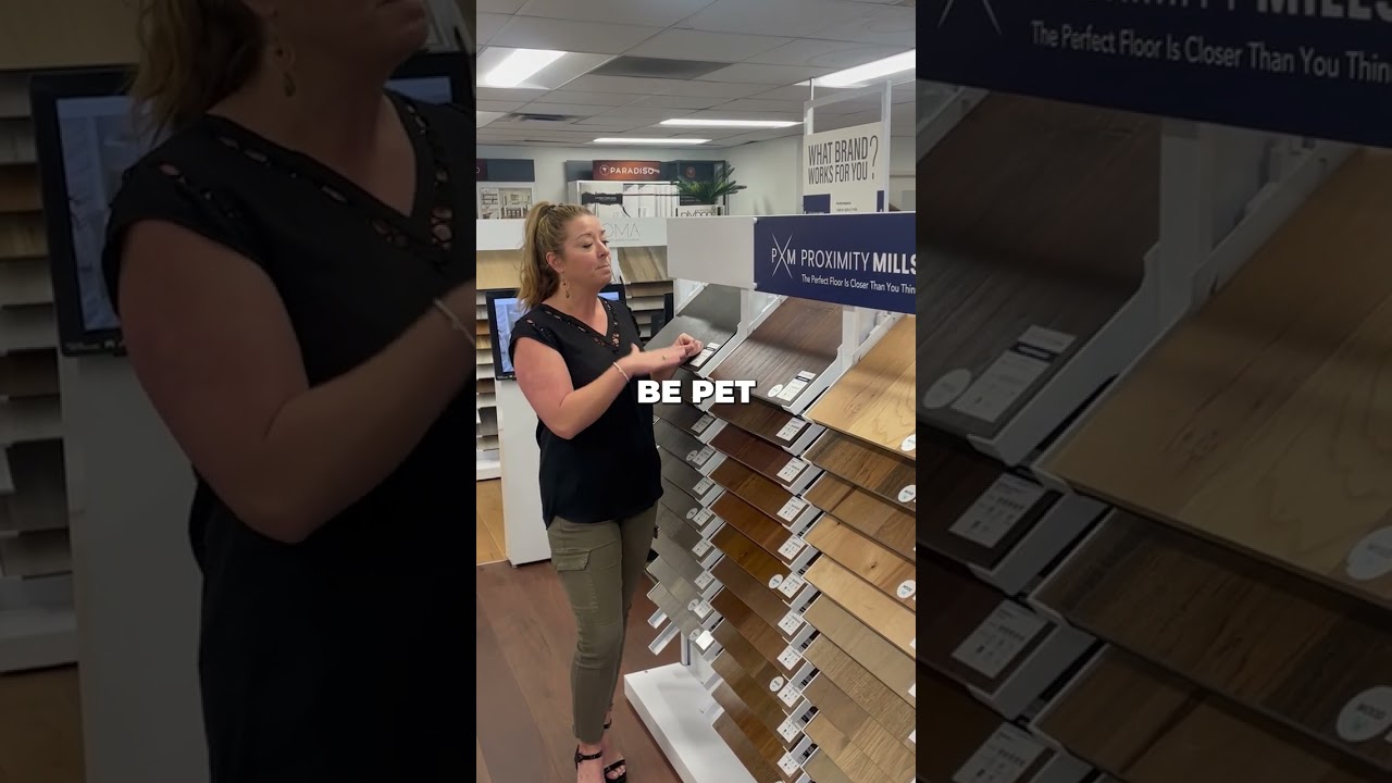 luxury with Geneva Flooring's waterproof wood flooring! 