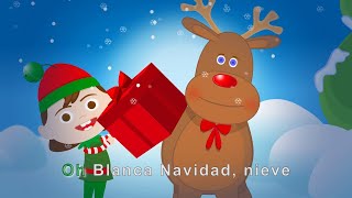 Villancicos en dibujos - Blanca Navidad by Dibus Divukids 50,848 views 6 years ago 2 minutes, 28 seconds