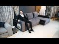 Раскладной угловой диван Меркури в видео обзоре от Бенцони
