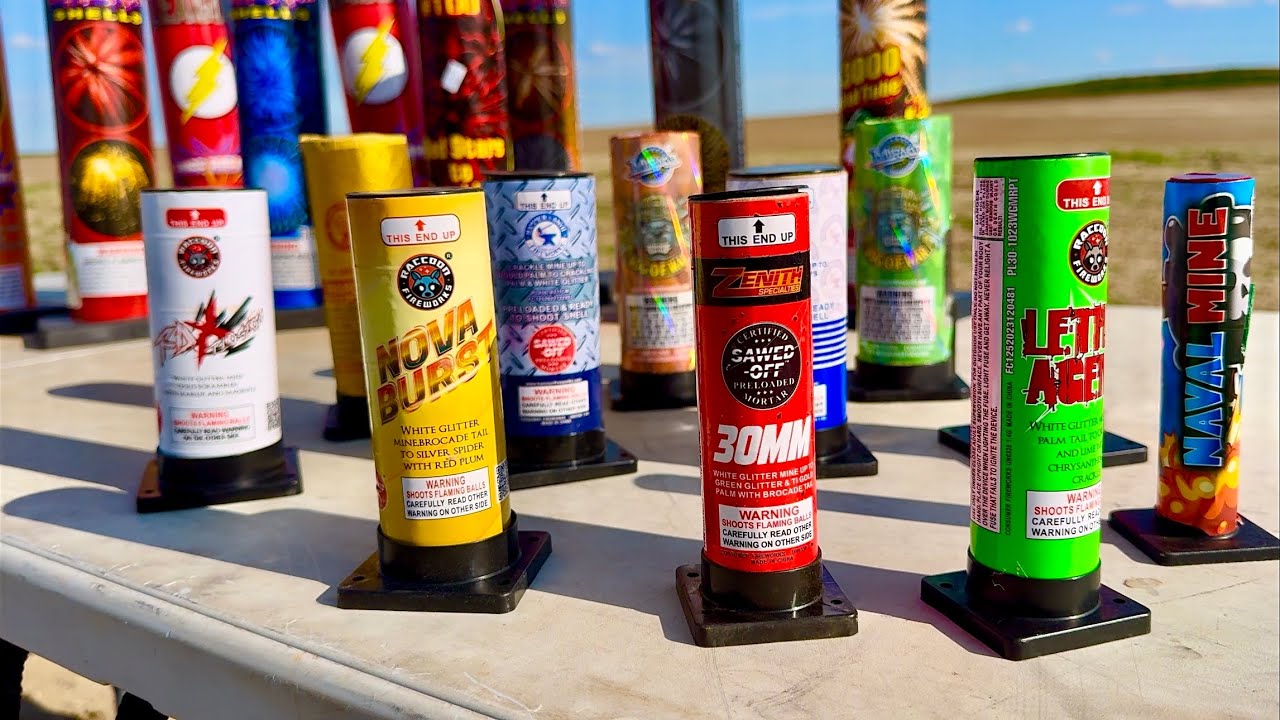 TESTING A NEW TYPE OF FIREWORK… (VERY LOUD)