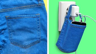 20 SUPERB WAYS TO REPURPOSE YOUR DENIM