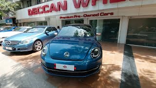 Volkswagen Beetle | Pre owned cars | Car vlog | Deccan Wheels | Carholic 11 Silver Volkswagen Beetle For Sale