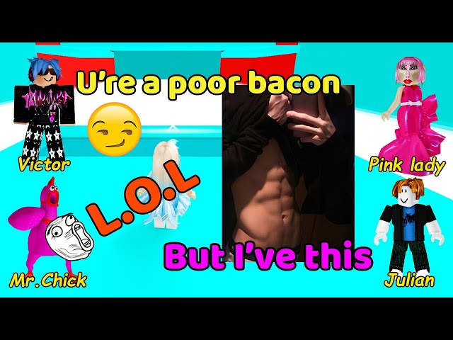 Bacon 😳👍  Roblox animation, Roblox, Tomtord comic