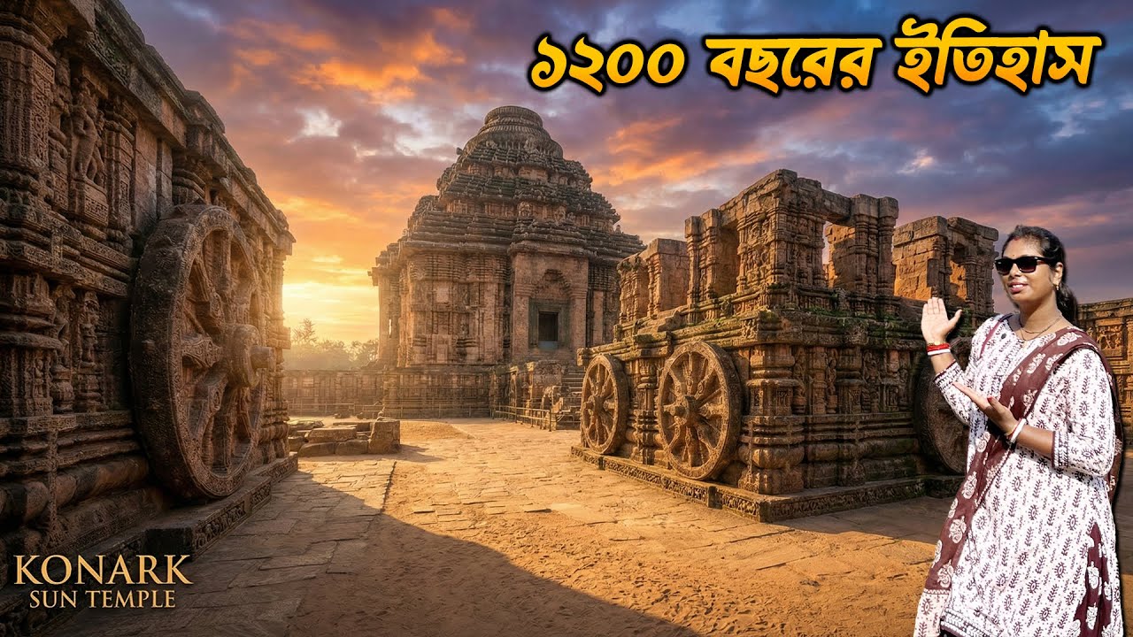 ভারতের সবচেয়ে অবাক করা মন্দির | Konark Sun Temple 🔥