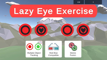 Lazy Eye Exercise #4 - Multiple Object Tracking (w/ 3D Glasses)
