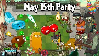 PVZ 2 AltverZ Pinata Party - May 15th - PFless Mowerless