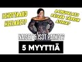 VIISI MYYTTIÄ | TOP 5 FT. PETER WILENIUS