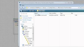 Web Service Transformation in Centerprise Data Integrator