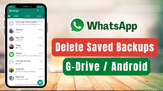 How to Delete Whatsapp Chat Permanently | Delete Backup screenshot 1