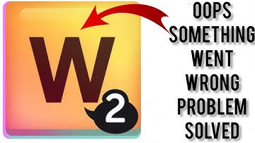 How To Solve Words 2 App Oops Something Went Wrong Please Try Again Later Problem|| Rsha26 Solutions