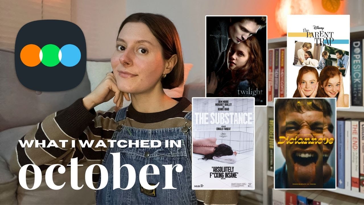 ASMR | Letterboxd Recap! Movies I Watched In October (Soft Spoken)🍿