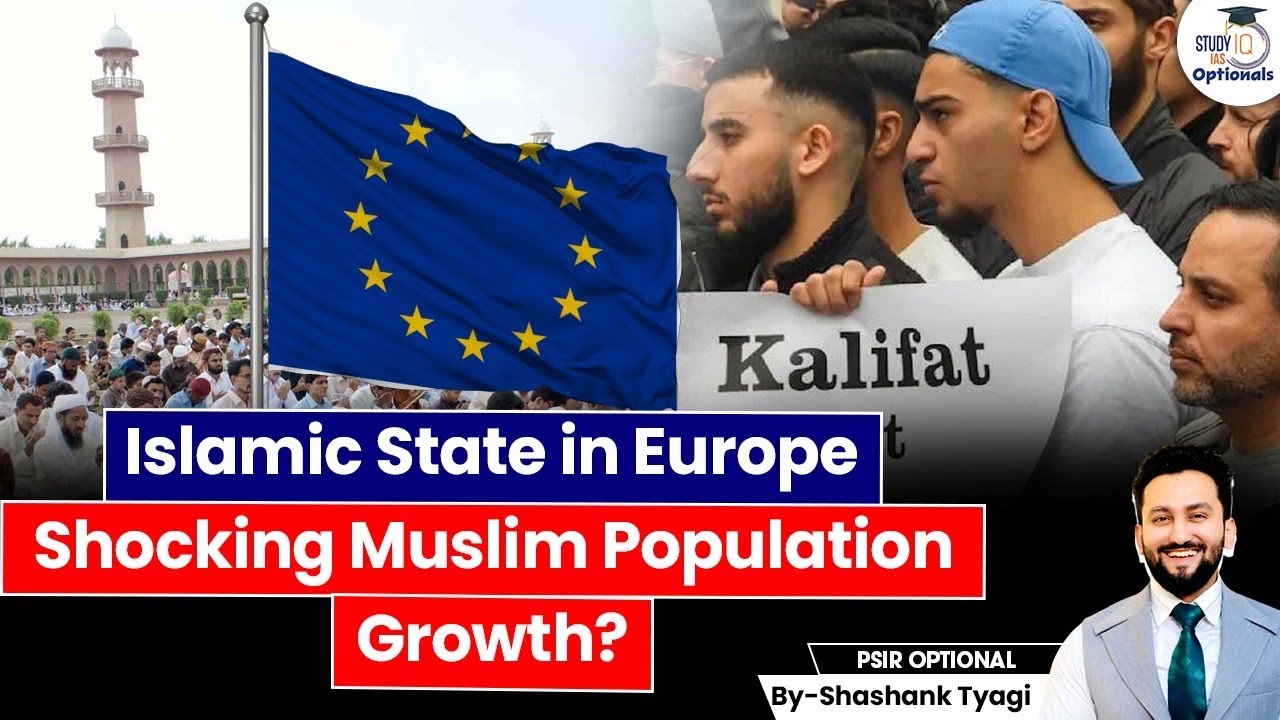 Islamic State in Germany | Muslim Population Growth in Europe | Caliphate Rule | Geopolitics | UPSC