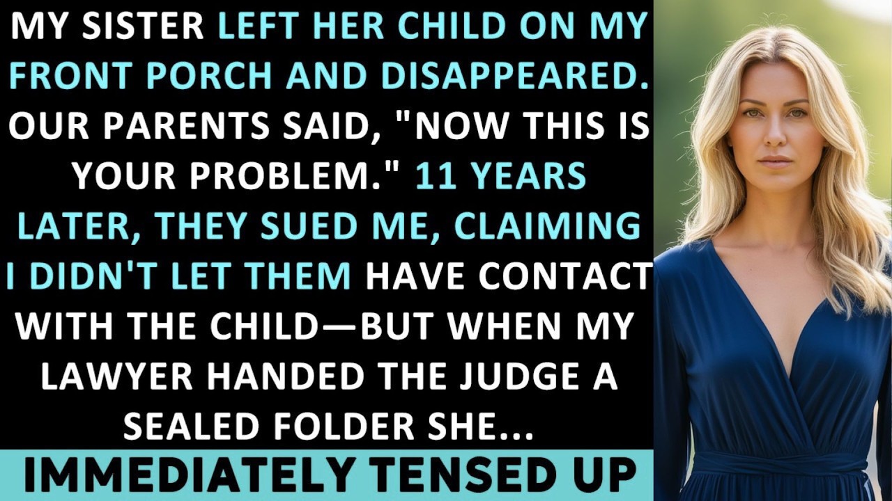 My Sister Dropped Her Child on My Porch and Walked Away Without Looking Back