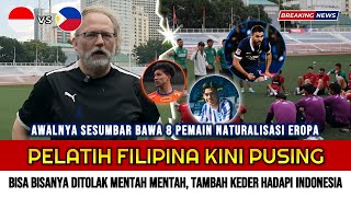 'Pelatih Filipina dibuat Menangis' Pemainnya Sendiri, Kini Pasrah Hadapi Timnas Indonesia