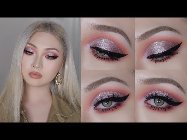 GRWM / Holographic Glitter Cut Crease / Cara Wu