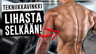 Teetkö SITTENKÄÄN ylätaljaa oikein?