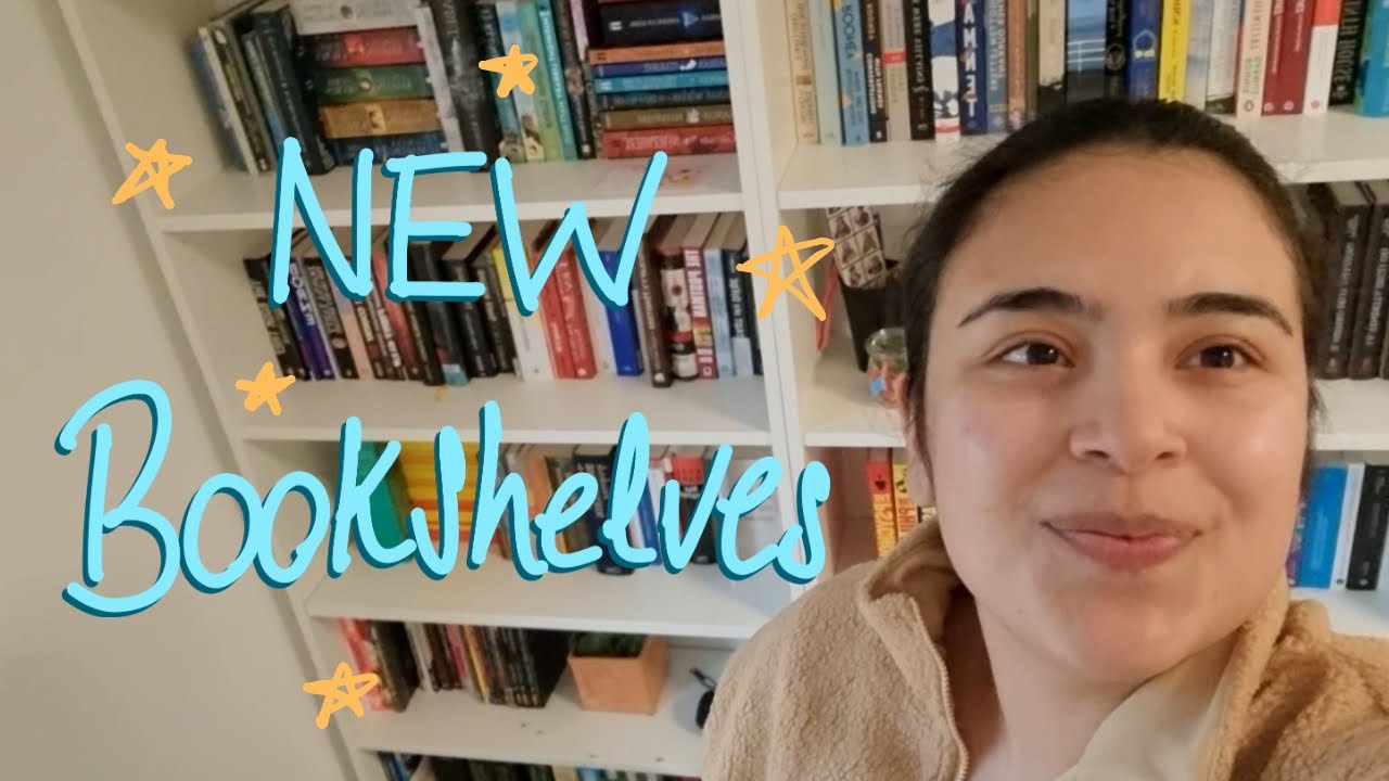 Setting up our bookshelves 📚 bookshelf tour + mini haul 🫧 YouTube