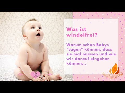 Was ist windelfrei und wie kann ich mein Baby abhalten?