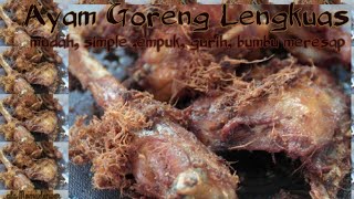 Ayam Goreng Lengkuas rumah makan Padang  Daging Empuk Bumbu Meresap !