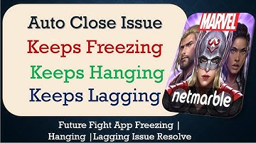 How to Fix Future Fight Auto Close | Keeps Hanging | Freezing | Lagging Issue Solve in Android