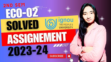 IGNOU BCA 2ND SEM All SOLVED ASSIGNMENT🔥 2023-24 latest assignment #solvedassignment  #arpitashilpi