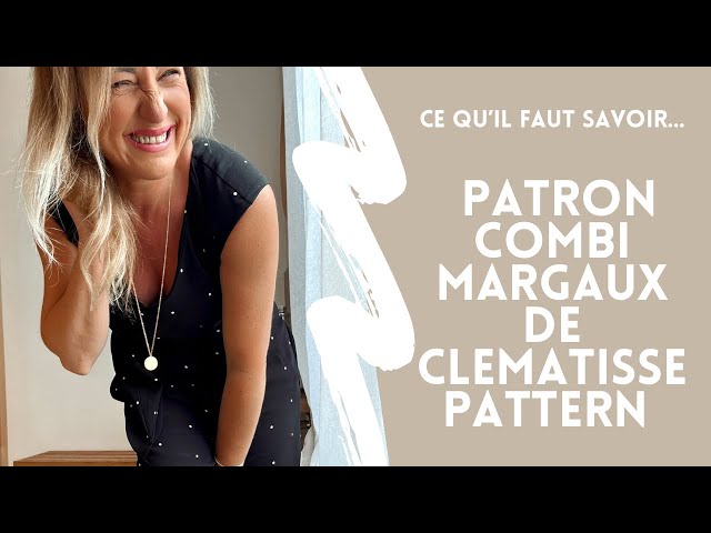 Patron combinaison Margaux - clematisse pattern