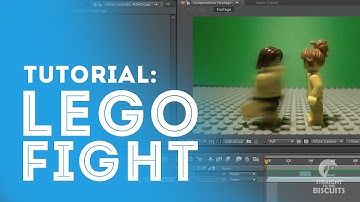 Lego Stop Motion Animation Tutorial - Realistic Fight Scene