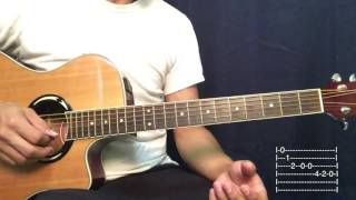 Video thumbnail of "Guantanamera - Tutorial Guitarra"