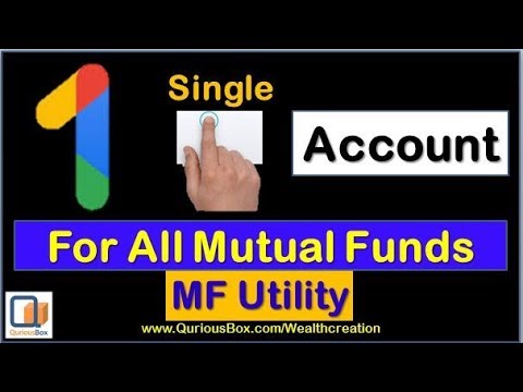 How To Open MF Utility Account | One Account for all Mutual Fund |MF Utility account open|QuriousBox