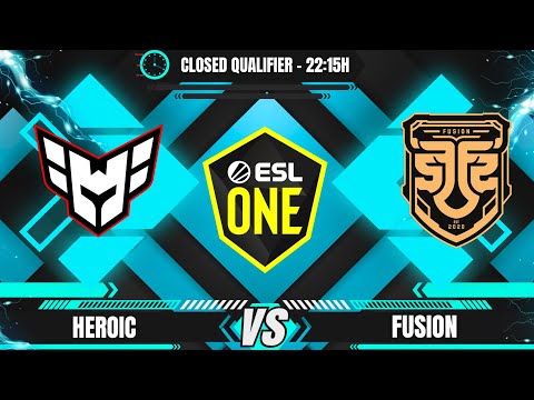 [BR] HEROIC X FUSION - ESL ONE RALEIGH - CLOSED QUALIFIER SA - @VINI