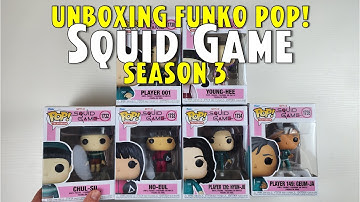 Unboxing Funko Pop Squid Game - Season 3