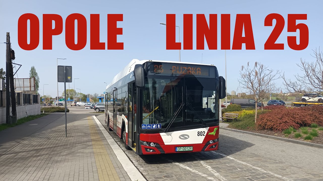Opole - Linia 25 (Pużaka - Prószkowska Politechnika) - Elektrykiem przez miasto
