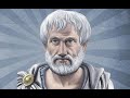 Aristotele: Vita,  l'origine della  filosofia, la divisione delle scienze, le opere, dialoghi.