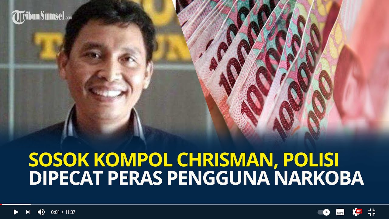 Sosok Kompol Chrisman Panjaitan, Perwira Polda Kepri Dipecat Peras Pengguna Narkoba Rp 20 Juta