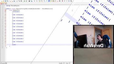 YandereDev rages while coding